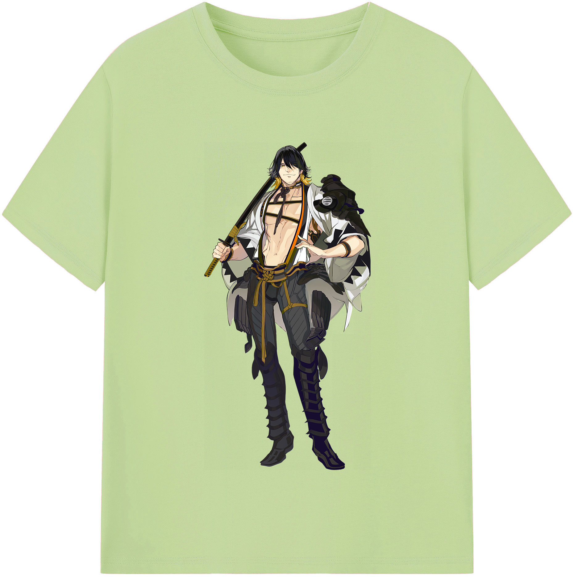 （画像用） 刀剣乱舞 Touken Ranbu 綿100％半袖Tシャツ（フロントプリント）